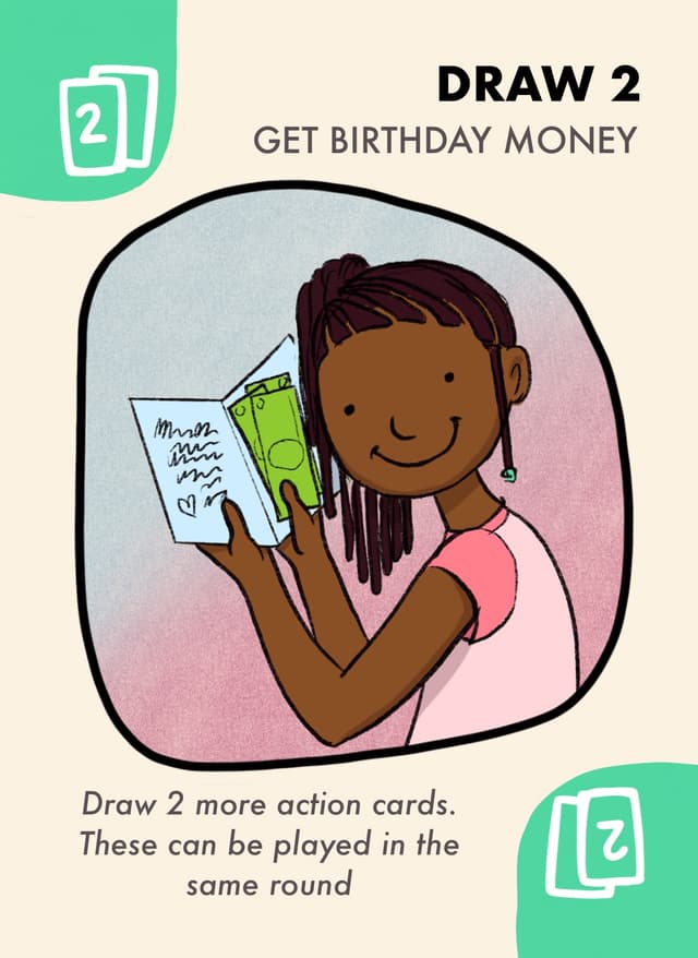 Draw 2 Action Card