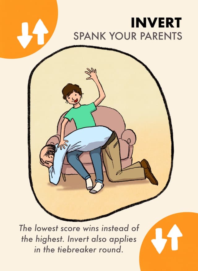 Invert Action Card