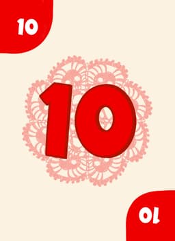 Number Card 10