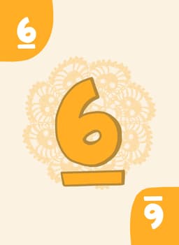 Number Card 6