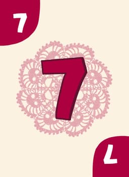 Number Card 7