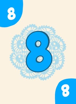 Number Card 8