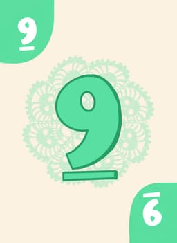 Number Card 9