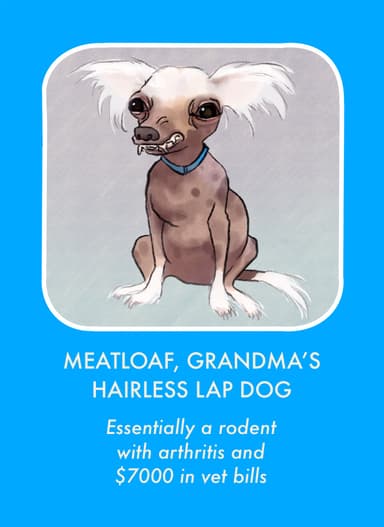 Blue Possession Card